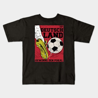 Deutschland Gewinne den Pokal // Germany Win the Cup Kids T-Shirt